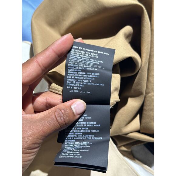 Prada 2019 lightning bolt brain colorblock shirt - Picture 6 of 10